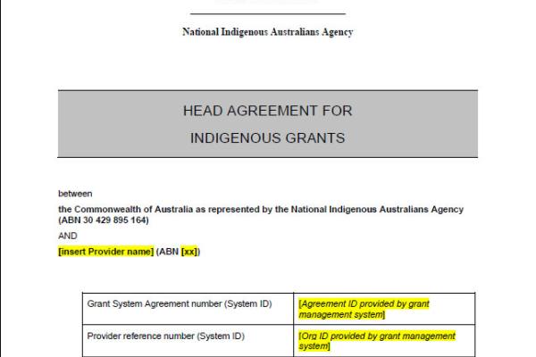IAS Funding Agreement