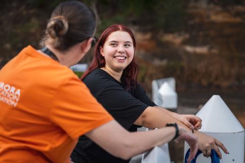 Aurora participants - Photo credit Jose Fernandez (Speck of Dust) for Aurora Education Foundation 