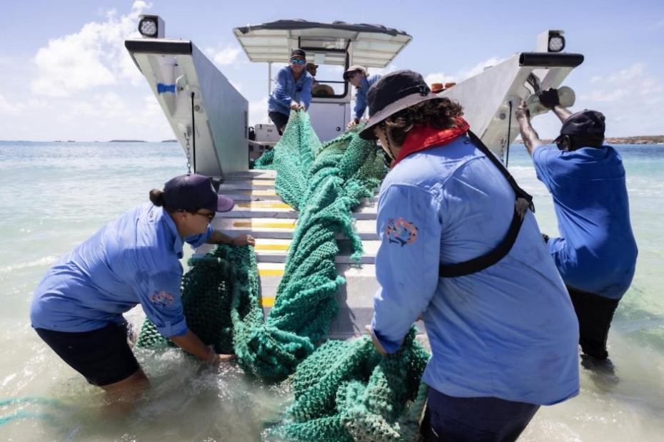 Anindilyakwa Land and Sea Rangers in action
